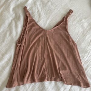 blush swing tank top
